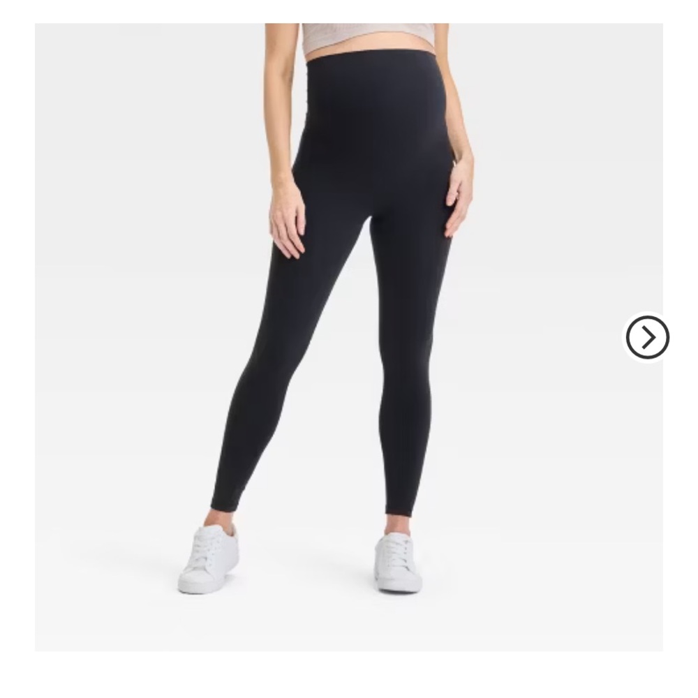 Over the belly high rise active maternity leggings by Isabel new